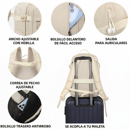 MOCHILA DE CABINA 40x30x20 CM · SINESCALAA™